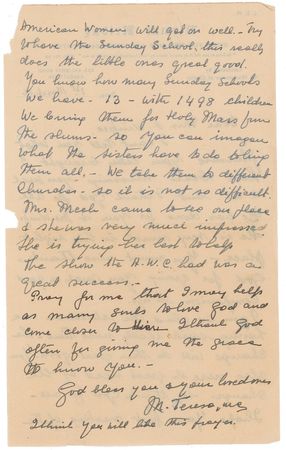 Lot #298 Mother Teresa: 