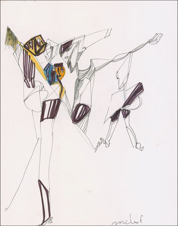 Lot #787 Miles Davis: Original artwork from one of jazz's most influential musicians - Image 1