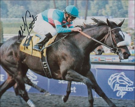 Lot #1290 Horse Racing: Mike Smith Signed Photographs - Image 1