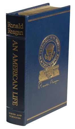 Lot #125 Ronald Reagan: Scarce limited edition presentation of Reagan's 1990 autobiography - Image 2