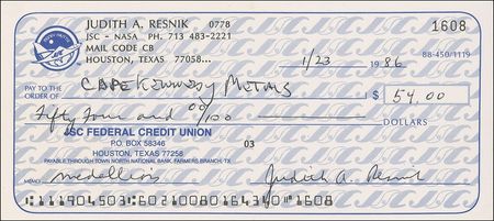 Lot #522 Challenger: The first teacher in space and her tragic Challenger crewmates commemorate their voyage - Image 5