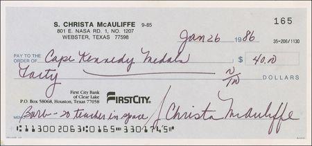 Lot #522 Challenger: The first teacher in space and her tragic Challenger crewmates commemorate their voyage - Image 6