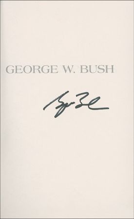 Lot #28 George W. Bush Book