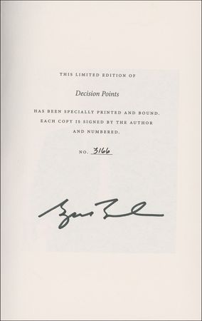 Lot #33 George W. Bush: Beautiful slipcased edition of George W's latest book - Image 1