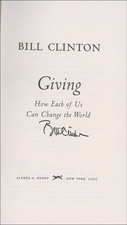 Lot #46 Bill Clinton Book - Image 1