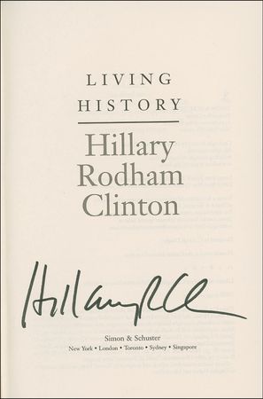 Lot #51 Hillary Clinton Book - Image 1