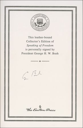 Lot #26 George and Barbara Bush Books