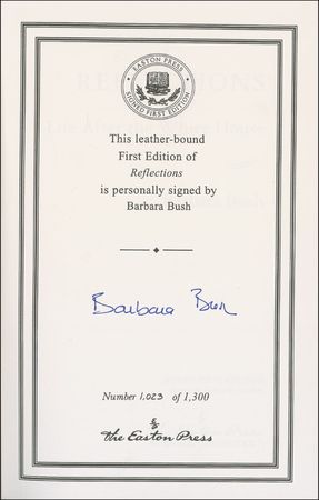 Lot #26 George and Barbara Bush Books - Image 3