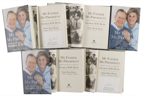 Lot #15 George Bush Books