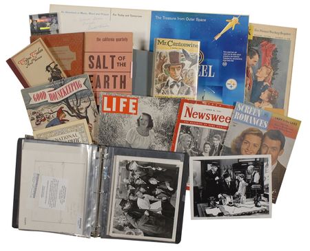 Lot #1034 It?s a Wonderful Life: Nearly three dozen It's a Wonderful Life cast signatures, including Stewart, Reed, Mitchell, and Capra - Image 2