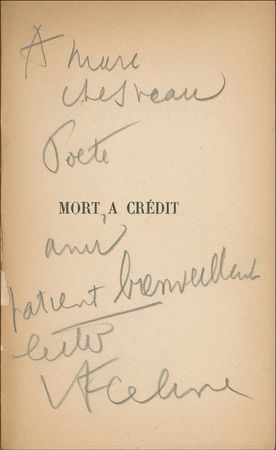Lot #605 Louis-Ferdinand Celine Book - Image 1