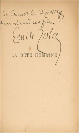 Lot #735 Emile Zola Book - Image 1