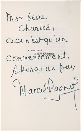 Lot #682 Marcel Pagnol Book - Image 1