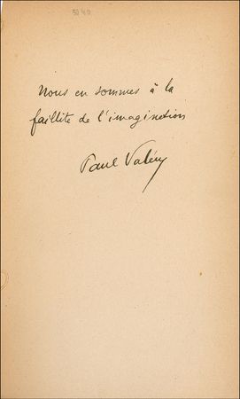 Lot #724 Paul Valery Book - Image 1