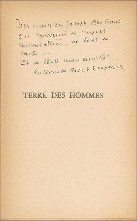 Lot #692 Antoine de Saint-Exupery Book - Image 1