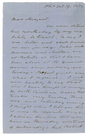 Lot #217 John Tyler: Tyler, recovering in 