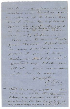 Lot #217 John Tyler: Tyler, recovering in 