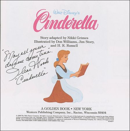 Lot #751 Disney: Caselotti and Woods Photograph and Book - Image 2