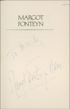 Lot #997 Margot Fonteyn Book - Image 1