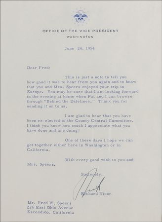 Lot #150 Richard Nixon - Image 2