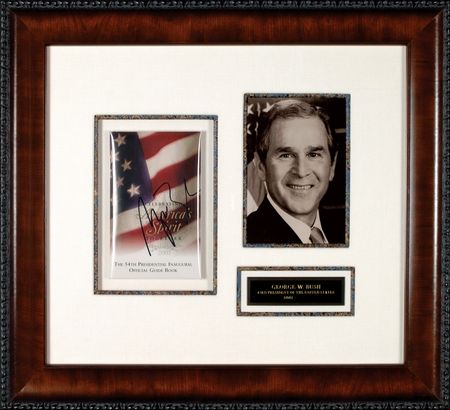 Lot #30 George W. Bush Inaugural Guide Book