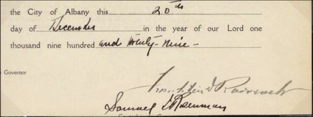 Lot #179 Franklin D. Roosevelt Signed Document - Image 2