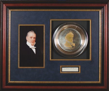 Lot #8 James Buchanan Signature