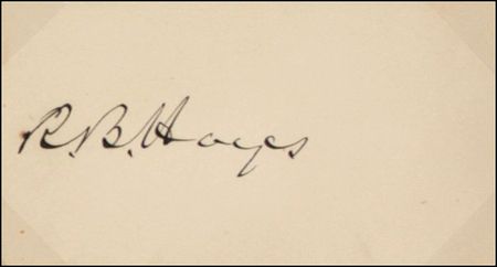 Lot #107 Rutherford B. Hayes Signature - Image 2