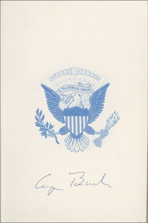 Lot #17 George Bush Book