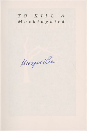Lot #655 Harper Lee Book - Image 1