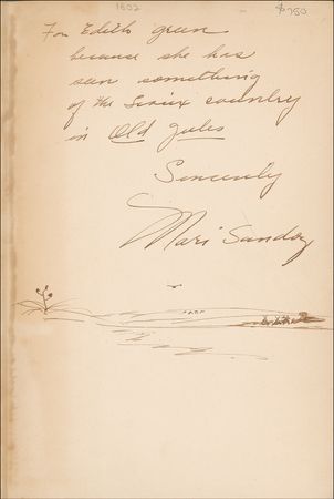 Lot #695 Mari Sandoz Book - Image 1