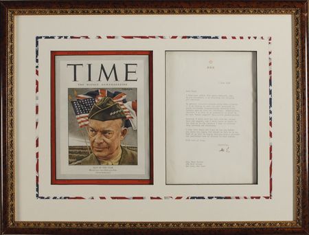 Lot #64 Dwight D. Eisenhower: Agreeing to speak with the head of IBM in 1948 regarding 