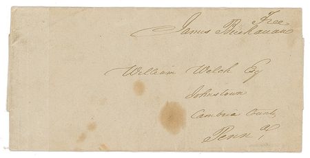 Lot #10 James Buchanan Free Frank