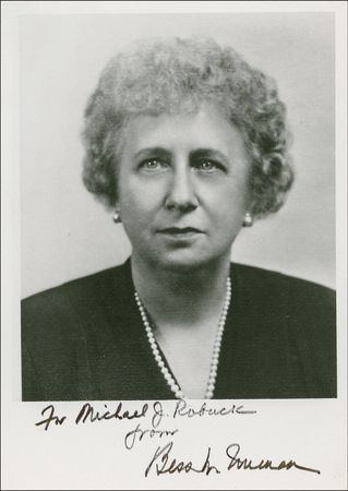 Lot #201 Harry and Bess Truman Signed Photographs - Image 2