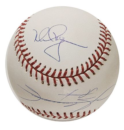Lot #1333 Mark McGwire and Sammy Sosa Baseball - Image 2