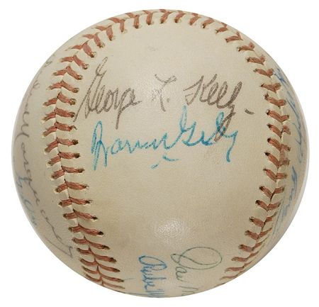Lot #1171 Baseball HOFers Baseball - Image 1