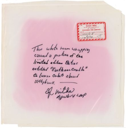 Lot #557 Edgar Mitchell: 