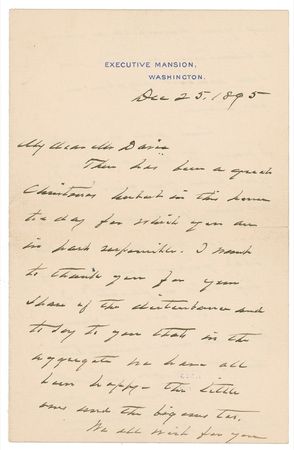 Lot #43 Grover Cleveland: 