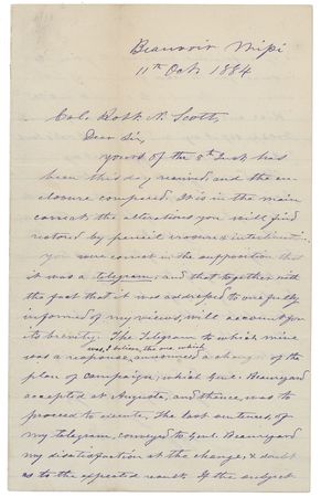 Lot #262 Jefferson Davis: 
