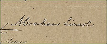 Lot #137 Abraham Lincoln: At the outset of the Civil War, Lincoln appoints a Surveyor General to the embattled border state of Missouri shortly after the St. Louis Massacre - Image 2
