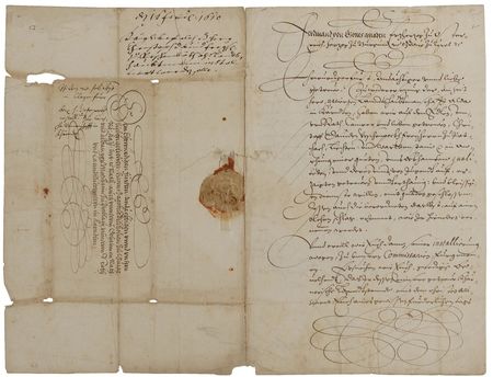 Lot #328 King Ferdinand II Signed Document - Image 1