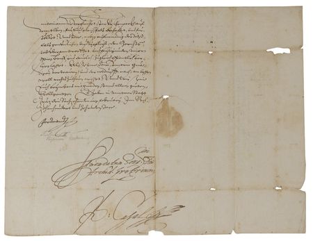 Lot #328 King Ferdinand II Signed Document - Image 2