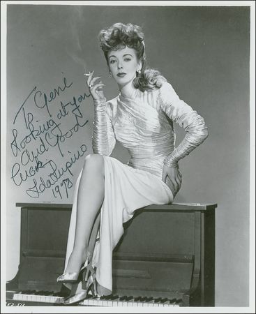 Lot #1061 Ida Lupino Signed Photographs - Image 1