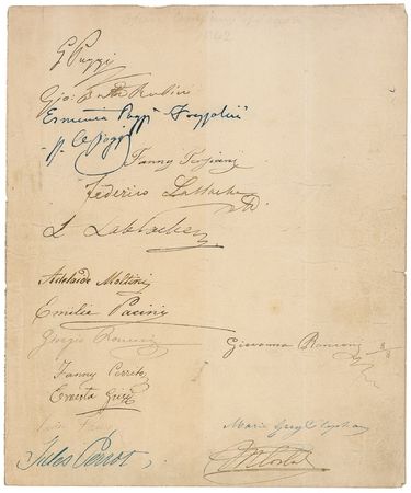 Lot #776 Opera Signatures - Image 1