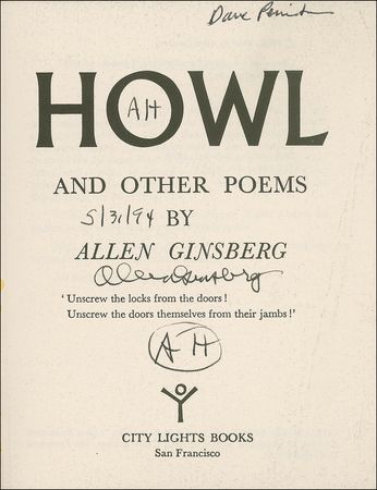 Lot #634 Allen Ginsberg and Lawrence Ferlinghetti Books - Image 1