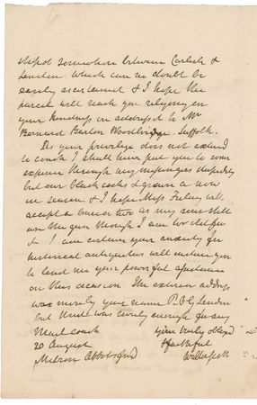 Lot #698 Sir Walter Scott Handwritten Letter Signed - Image 2