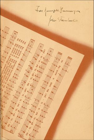 Lot #715 John Steinbeck: Steinbeck presents a first-edition copy of The Grapes of Wrath to a famed magician - Image 1