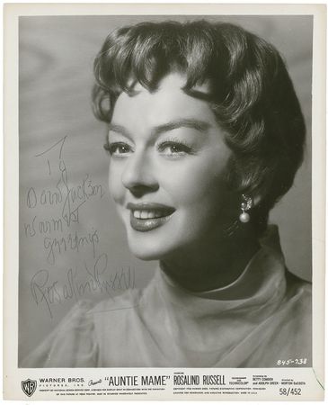 Lot #1105 Rosalind Russell Signed Photographs - Image 2
