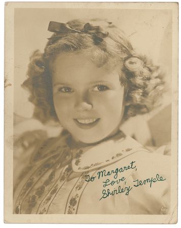 Lot #1122 Shirley Temple Signed Photographs - Image 1