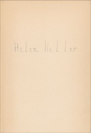 Lot #320 Helen Keller Book - Image 1